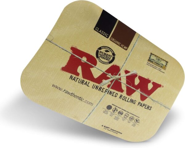 RAW Classic Tray Cover | Size - Large | Magnetic Cover to Help Store Tray Contents Quickly | No More Lost Lighters