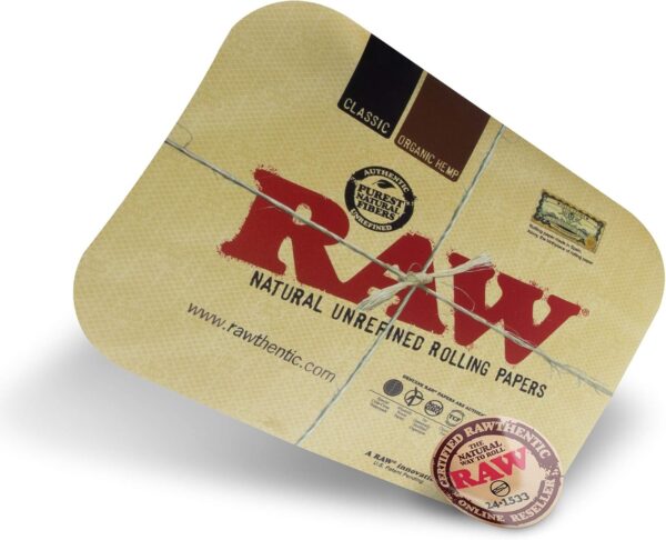 RAW Classic Tray Cover | Size - Large | Magnetic Cover to Help Store Tray Contents Quickly | No More Lost Lighters - Image 2