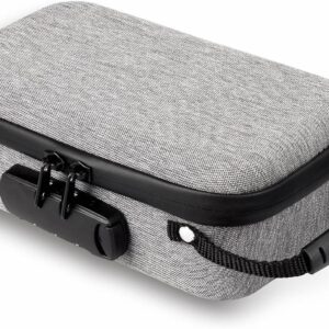 Lock Bag with Combination - Portable Travel Organizer Bags with 3-Digit Combination