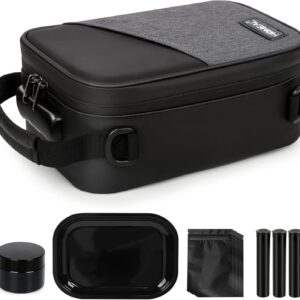 HOMEAL Smell Proof Bag with Combination Lock - Smell Proof Stash Box for Storage and Travel - Gift for Men/Women