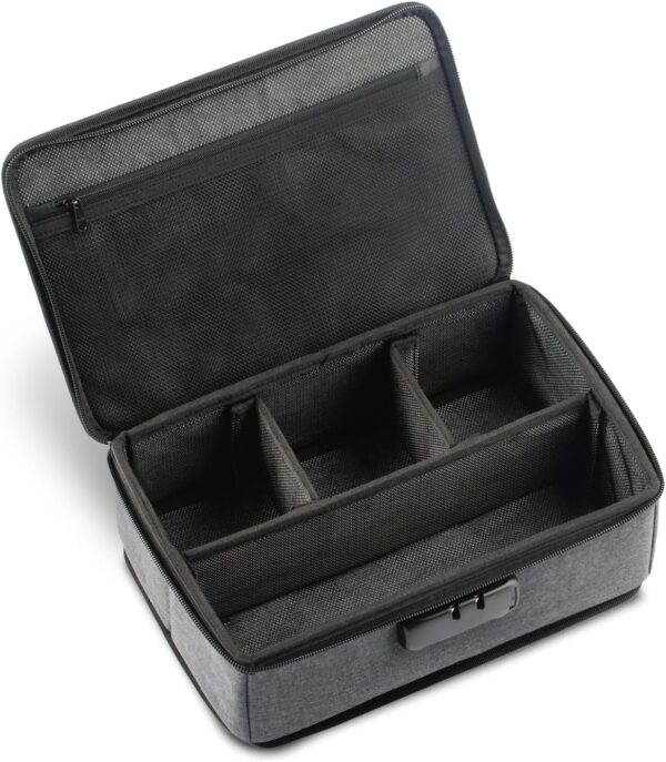 Roonin Smell Proof Box, Smell Proof Bag Case with Lock, Stash Containers, Small Lock Box Container, Smellproof Stash Bag for Accessories - Image 9