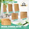 Bamboo Sliding Appliance Tray,Coffee Maker Slider Tray with Rubber Wheels, Countertop Pull Out Organizer for Coffee Machines,Air Fryers and Other (Natural, Small-Long(7.5”W x 14.5”L)) - Image 2