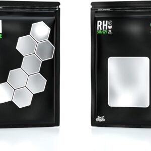 Offical 1 Ounce Bags - 50 Pack Terpene Curing 58%-62% RH Humidity 2-Way Control Lock & Seal Storage & Curing Bags Heat Sealable 6" x 9.8" x 3.15" Inch (1oz, 28g)