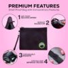 Smell Proof Bag with Lock 11" x 9", Smell Proof Container, Dog Tested Odor resistant Bags, Best Zipper odor sealing pouch for Herbs, Coffee & Travel Medicine, Scent resistent Containers - Image 2