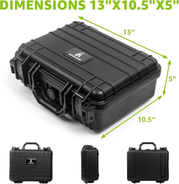 XL Smell Proof Box | Lockable Smell Proof Stash Box – Airtight, Waterproof & Crushproof for Home, Travel & Camping, Great Gift Choice - Image 5