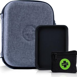 Happy Kit Secure & Discreet 8x6x4 Smell Proof Pouch Bag with Combination Lock - All-in-One Odor Proof Storage & Organizer Case with Advanced Scent Proof Technology -Men & Women
