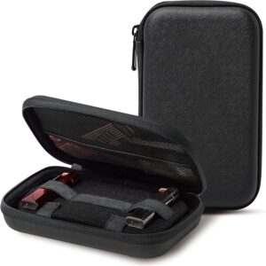Smell Proof Bag – Smell Proof Stash Box with KS Tubes, Waterproof & Odor Proof Bag, Stash Box For Your Accessories,Travel Essentials for Men (Black)