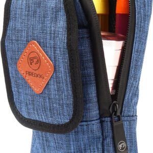 FIREDOG Smell Proof Bag, Odor Proof Pouch Dog Tested Mini Stash Crossbody Bags for Travel Storage(Bright Blue)