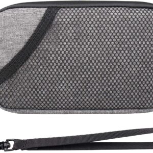 FIREDOG Odor Proof Bags, Smell Proof Pouch Carbon Lined Travel Stash Storage Smellproof Bags (Grey, 6.5"x4")