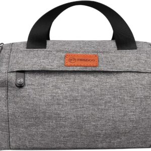 FIREDOG Smell Proof Bag, Dog Tested Stash Smell Proof Case Big Odor Proof Pouch for Travel Storage 9x4x5 Inch (Grey)