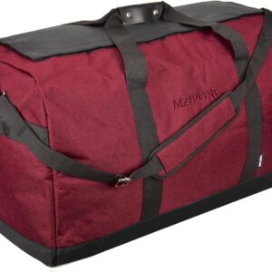 Smell Proof Duffle Bag,130L Foldable Travel Duffel Bag Large Scent Odor Proof Sport Gym Overnight Weekender Bag,Big Capacity Smell Proof Stash Travel Duffel Bag With Carbon Lining