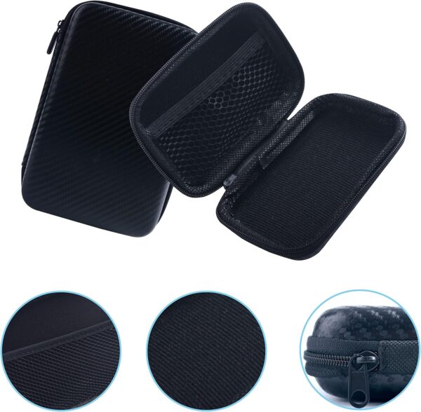 Wolfteeth Mini 4.7 inch Smell Proof Holder, Vapor Carrying Case, Small Travel Case, Black (Empty) - Image 6