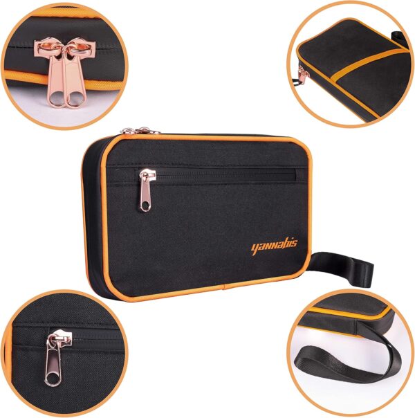 Smell Proof Bag with Combination Lock, Odor Proof Pouch, Travel Storage Case 8.6 x 5 Inch - Image 2