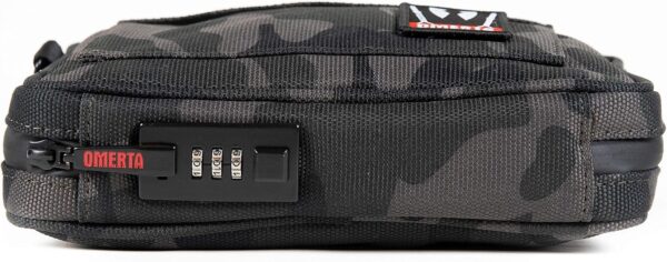 DIME BAGS Omerta Boss with Lock Padded Pouch with Activated Carbon Technology | 3-Digit Combo Lock | Low-Profile, Sleek Design - Image 4