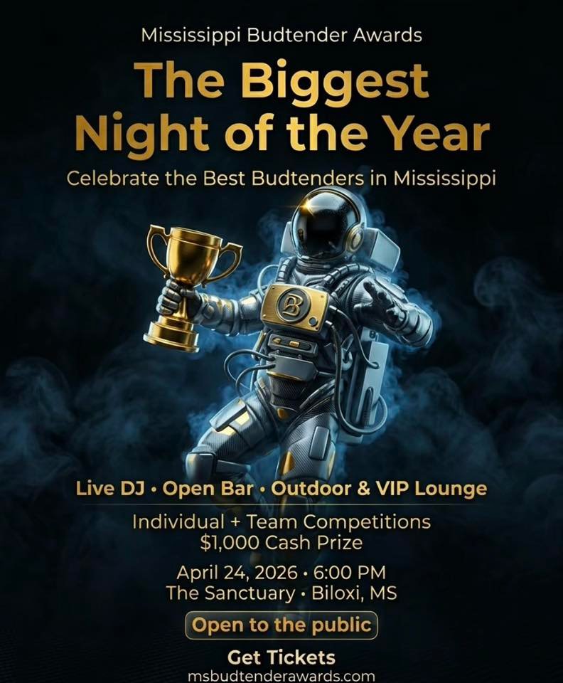 Mississippi Budtender Awards flyer